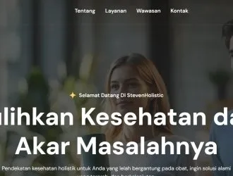 Website Personal Branding & Holistic Wellness Platform